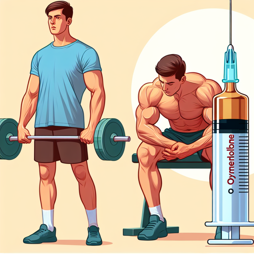 Increasing muscle mass with oxymetholone injection