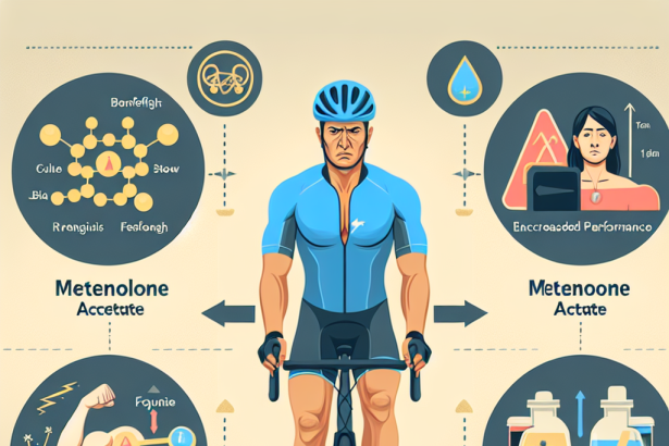 Metenolone acetate in cycling: advantages and drawbacks