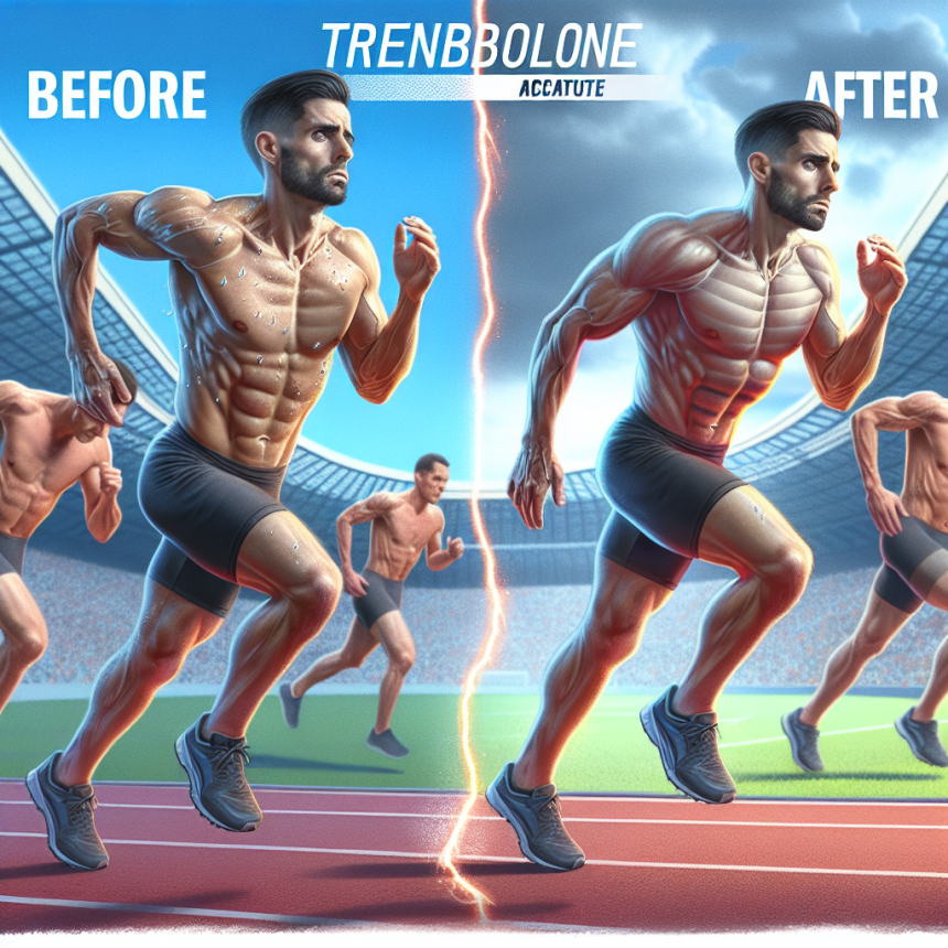 Effects of trenbolone acetate on sports performance