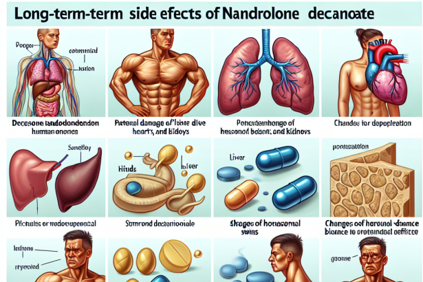In-depth analysis of long-term side effects of nandrolone decanoate