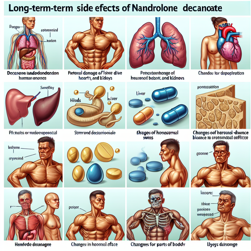 In-depth analysis of long-term side effects of nandrolone decanoate