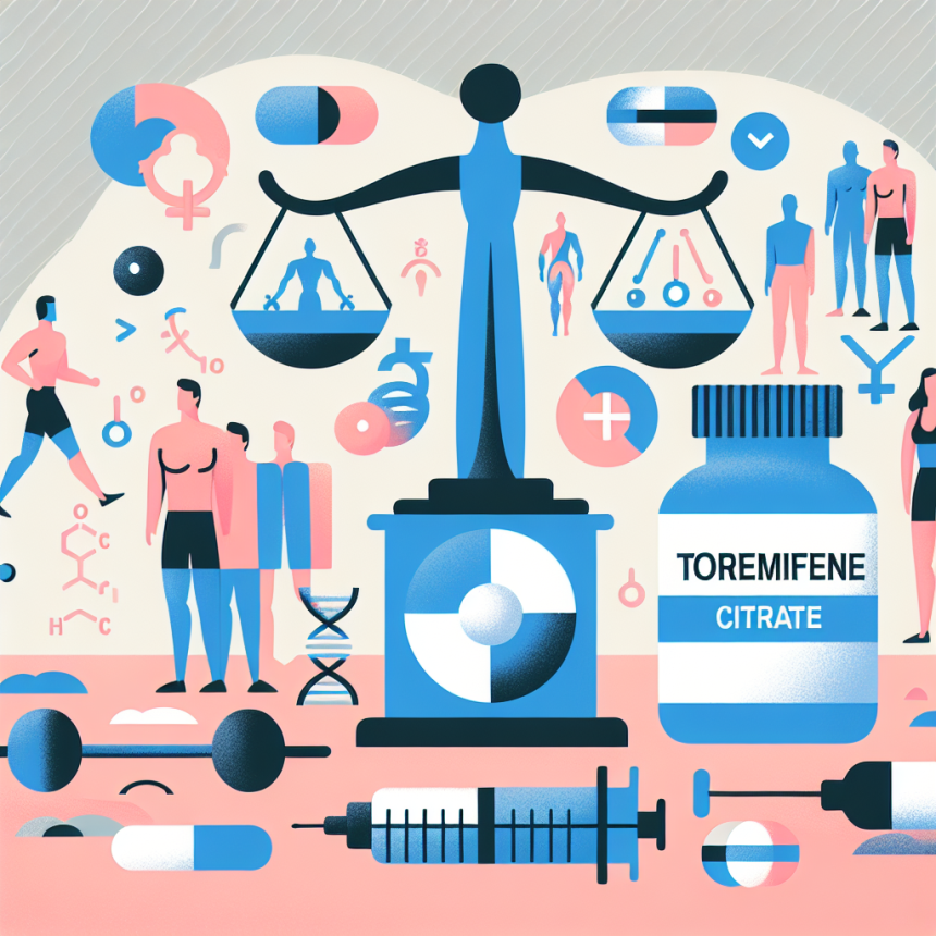 Balancing hormones in athletes with toremifene citrate