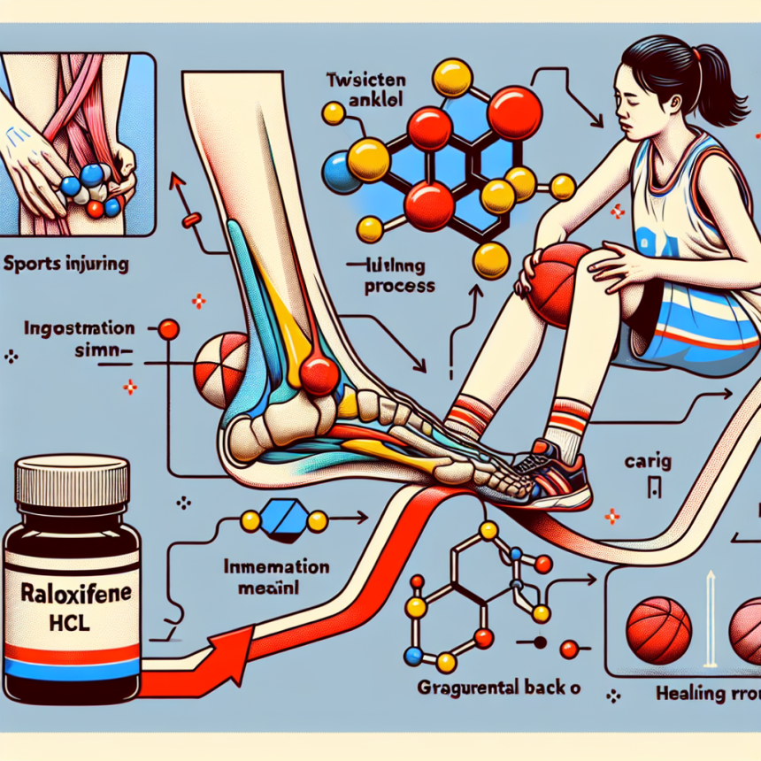 Raloxifene hcl in post-injury recovery in sports