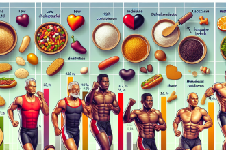 Cholesterol levels as a determining factor in athletes' diets
