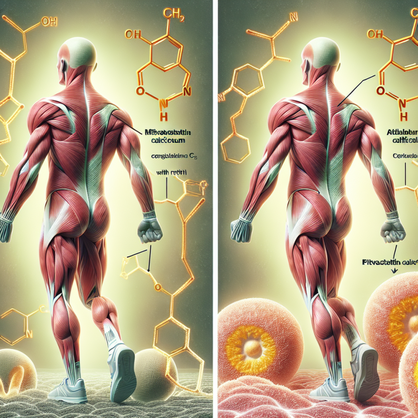 Effectiveness of pitavastatin calcium in enhancing sports performance