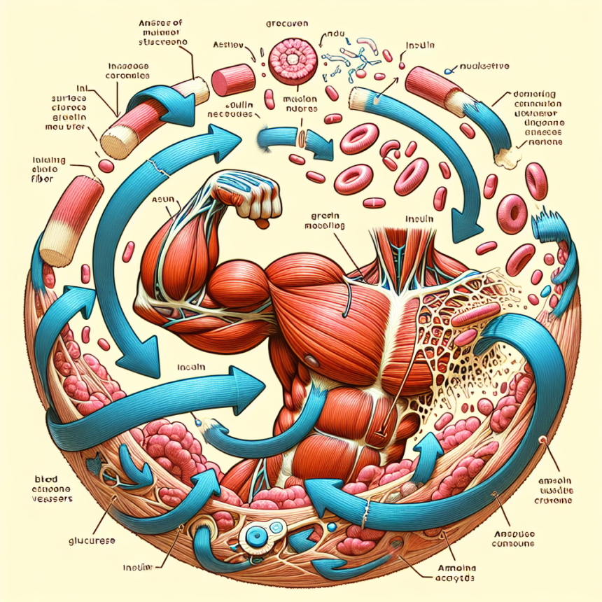 Insulin and muscles: key role in growth and recovery