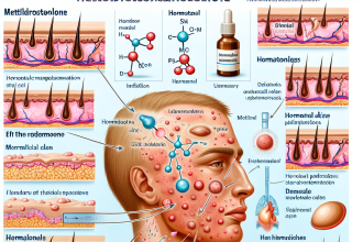 Acne and skin issues caused by metildrostanolone