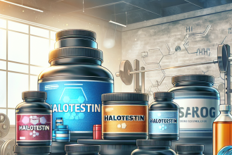 Bulking stack including halotestin