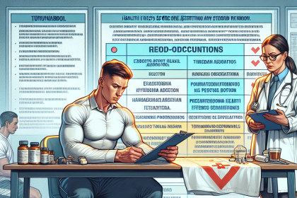 Precautions before starting turinabol