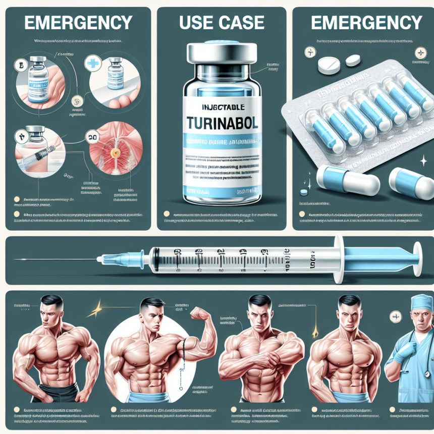 Emergency use cases for turinabol iniettabile